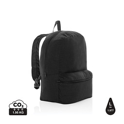 XD COLLECTION Impact Aware™ 285g/m² rCanvas-Rucksack, ungefärbt, schwarz