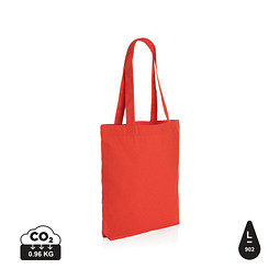 XD COLLECTION Impact Aware™ 285g/m² Tragetasche aus rCanvas, sattes rot