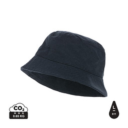 XD COLLECTION Impact Aware™ 285g/m² ungefärbter rCanvas-Fischerhut, navy blau
