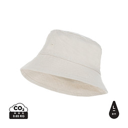 XD COLLECTION Impact Aware™ 285g/m² ungefärbter rCanvas-Fischerhut, off white