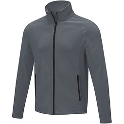 Zelus Fleecejacke für Herren, storm grey,  XL