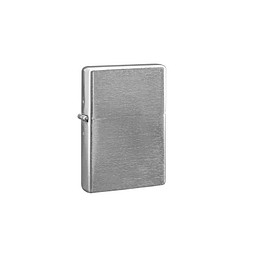 ZORR Benzin American Style Feuerzeug, chrom satin