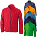 JAMES & NICHOLSON Unisex Softshell-Funktionsjacke, grün, XL