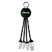 reeves® 3-in-1 Ladekabel mit Beleuchtung Puhalani, grün