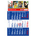 geiger notes 3-Monats-Wandkalender Basic 2021, blau geiger notes 3-Monats-Wandkalender Basic 2021, blau
