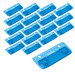 Werbe-Sparset Kunststoff-Locher, 100-tlg., inkl. Druck, blau