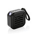 3W kabelloser Sunwave Solar-Lautsprecher aus RCS Kunststoff, schwarz