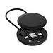 4-in-1 Ladekabel REEVES-CONVERTICS COLOR, schwarz