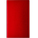 4000 mAh Powerbank aus Aluminium, rot