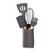 5-teiliges Küchenset COOKING TOOLS,grau
