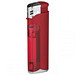 Piezo LED-Feuerzeug Light Fire, rot/matt