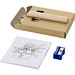8 teiliges Malset, braun