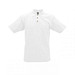 JAMES & NICHOLSON Unisex Poloshirt, weiß, XXL