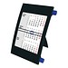 2-Jahres-Tischkalender 2026/2027, schwarz/blau