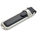 Kunstleder-USB-Stick, 16 GB, schwarz