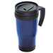 Thermobecher Hot  Cold, 400 ml, blau/transparent