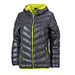 JAMES & NICHOLSON Damen Daunenjacke, grau/gelb, S