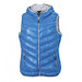 JAMES & NICHOLSON Damen Daunenweste, blau/silber, L