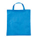 Vliestasche Textile mit kurzen Henkeln, hellblau