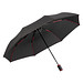 FARE® Automatik Taschenschirm Stylo, schwarz/rot
