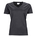 JAMES & NICHOLSON Damen Funktions T-Shirt Active, schwarz, S
