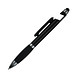 PENKO® Kugelschreiber 4in1 Santiago, blaue Mine, schwarz