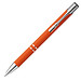Metall-Kugelschreiber Santa Cruz, blaue Mine, orange Metall-Kugelschreiber Santa Cruz, blaue Mine, orange