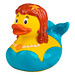 Schnabels® Bade-Ente Meerjungfrau, gelb/hellblau