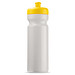 Trinkflasche, 750 ml, weiß/gelb