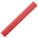 Kunstoff-Lineal, 20cm, rot