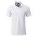 JAMES & NICHOLSON Herren Poloshirt Basic Bio BW, weiß, XL