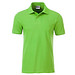 JAMES & NICHOLSON Herren Poloshirt Basic Bio BW, hellgrün, L