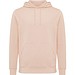 Iqoniq Rila Lightweight Hoodie aus recycelter Baumwolle, peach nectar, M