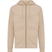 Iqoniq Abisko Zip-Kapuzenpullover aus recycelter Baumwolle, desert, XXL