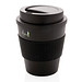 XD COLLECTION Wiederverwendbarer Kaffeebecher, 350 ml, schwarz