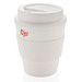 XD COLLECTION Wiederverwendbarer Kaffeebecher, 350 ml, weiß