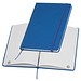 A5 Notizbuch aus Recyclingpapier , blau