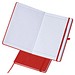 A5 Notizbuch mit linierten Seiten, rot