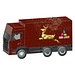 Adventskalender LKW, Lindt Schokotäfelchen, Rentier, Gold