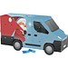 Adventskalender Transporter, share Schokotäfelchen, Little Santa