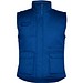 Almanzor Vielseitige Thermo Arbeitsweste mit hohem Kragen, royalblau, L