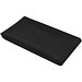 Althea Sporthandtuch 50 × 100 cm, schwarz