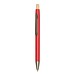 Aluminium-Kugelschreiber BAMBOO PUSHER,rot
