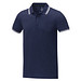 Amarago Polo mit abgesetztem Rand für Herren, navy, L