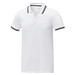 Amarago Polo mit abgesetztem Rand für Herren, weiss, 3XL
