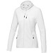 Amber GRS recycelte Fleecejacke für Damen, weiß, L