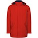 America wattierter Parka für Herren, rot, L