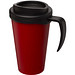 Americano Grande Isolierbecher, 350 ml, rot,schwarz