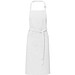 Andrea 240 g/m² Schürze mit verstellbarem Nackenband, weiß