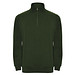 Aneto Pullover mit Viertelreißverschluss, dunkelgrün, L